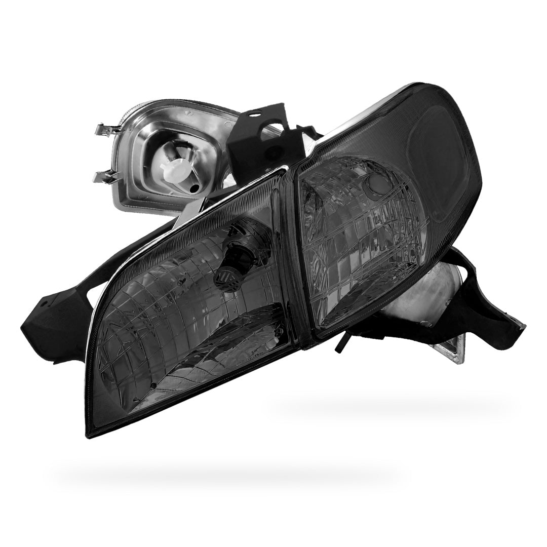 Chevrolet Venture LS / LT / Warner Bros. Edition (1997 - 2005) Replacement Headlights and Corner Lights LH + RH