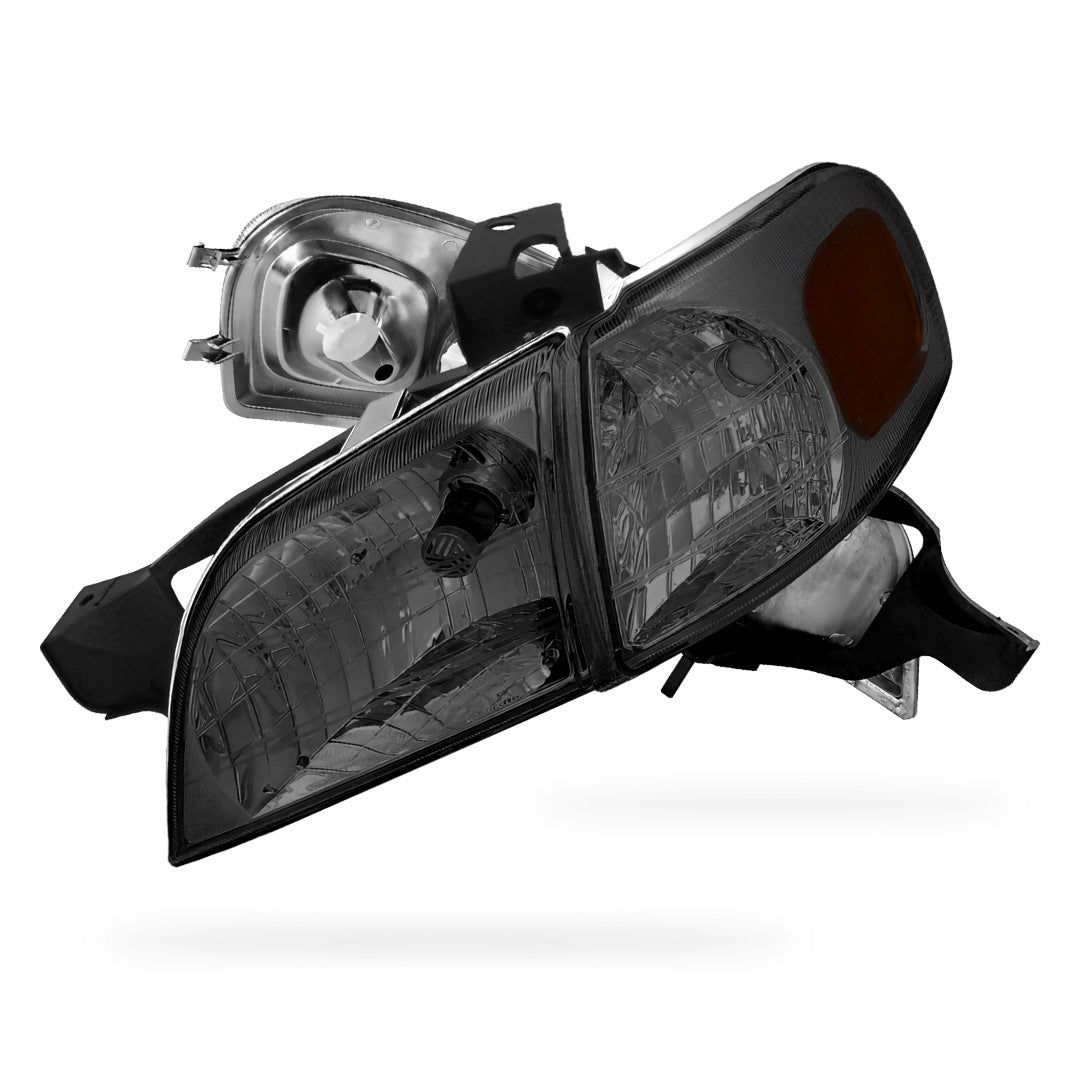 Chevrolet Venture LS / LT / Warner Bros. Edition (1997 - 2005) Replacement Headlights and Corner Lights LH + RH