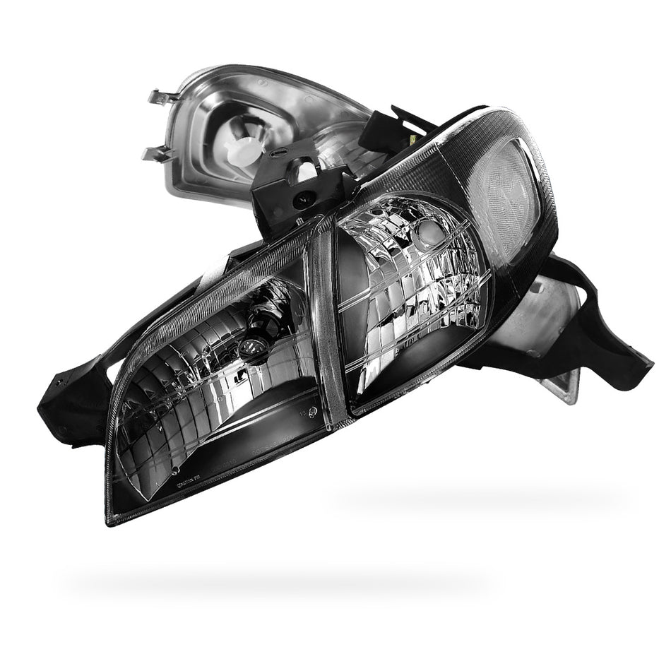 Oldsmobile Silhouette (1997 - 2004) Replacement Headlights and Corner Lights LH + RH