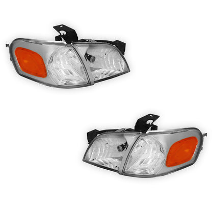 Oldsmobile Silhouette (1997 - 2004) Replacement Headlights and Corner Lights LH + RH