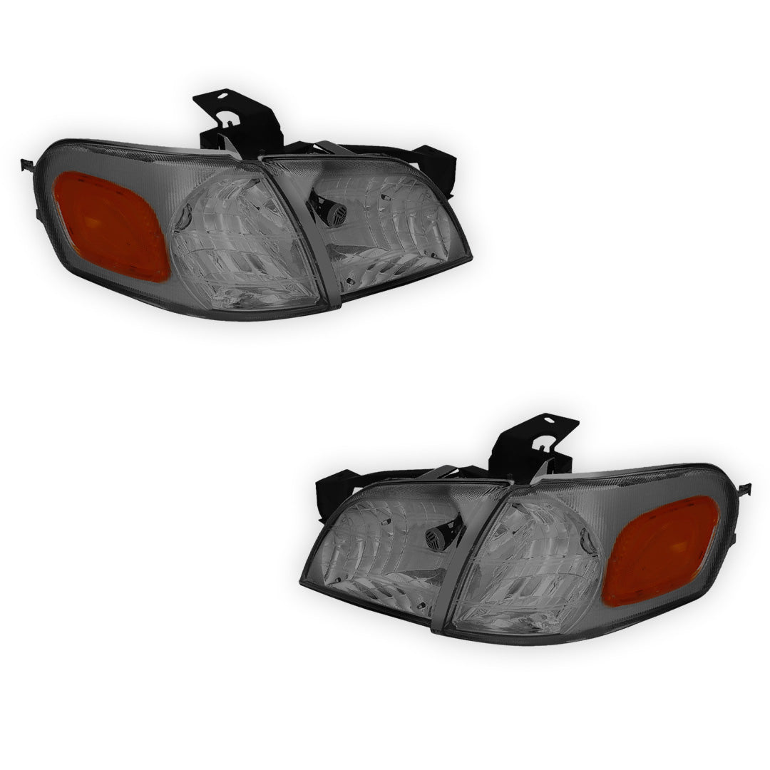 Oldsmobile Silhouette (1997 - 2004) Replacement Headlights and Corner Lights LH + RH