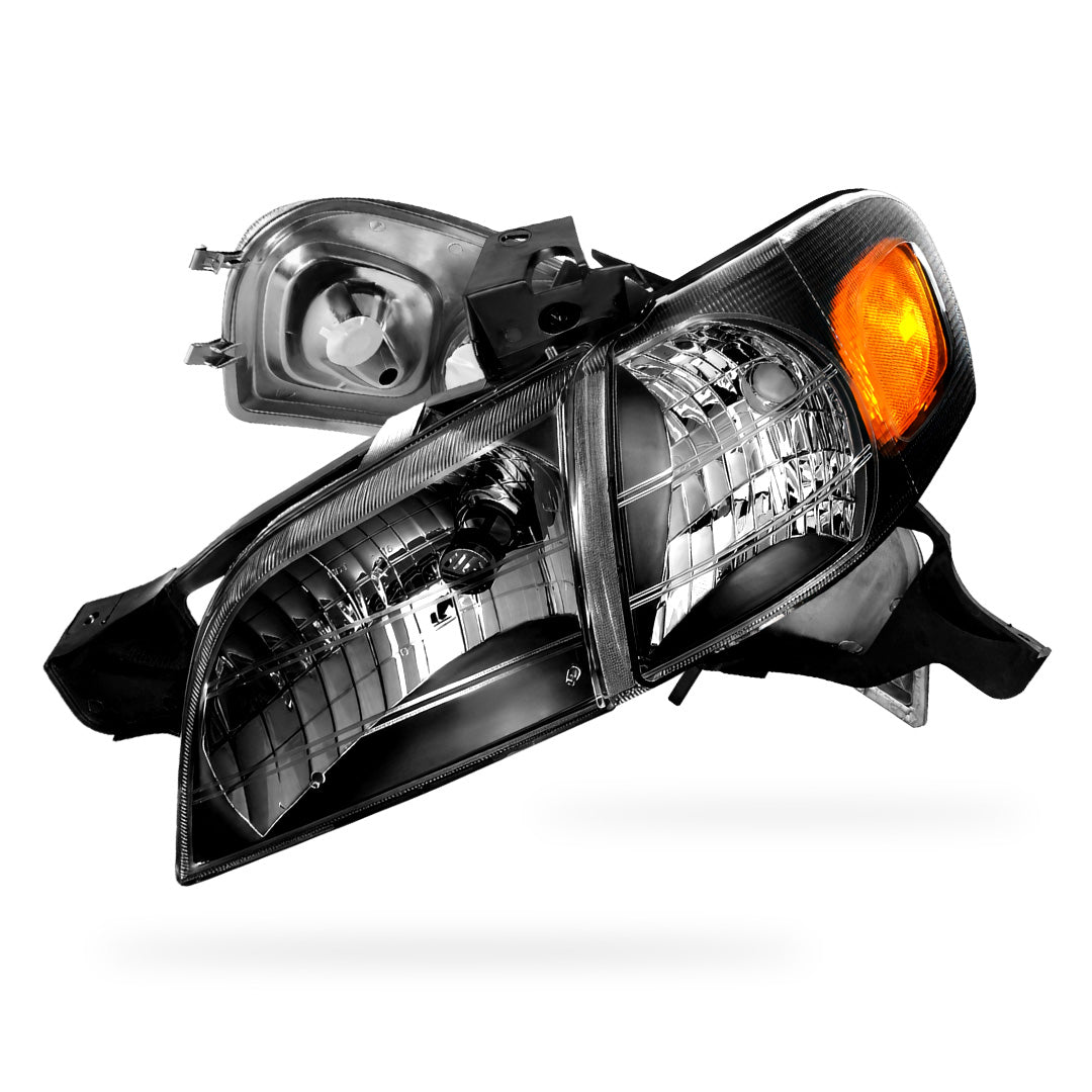Pontiac Montana (1999 - 2005) Replacement Headlights and Corner Lights LH + RH