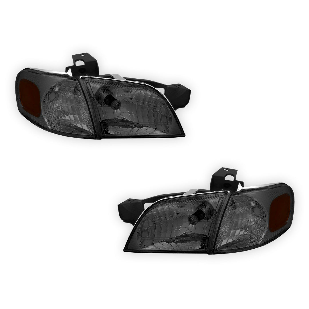 Pontiac Montana (1999 - 2005) Replacement Headlights and Corner Lights LH + RH