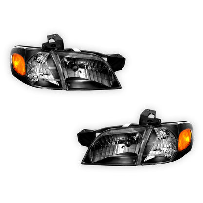 Pontiac Trans Sport (1997 - 1999) Replacement Headlights and Corner Lights LH + RH