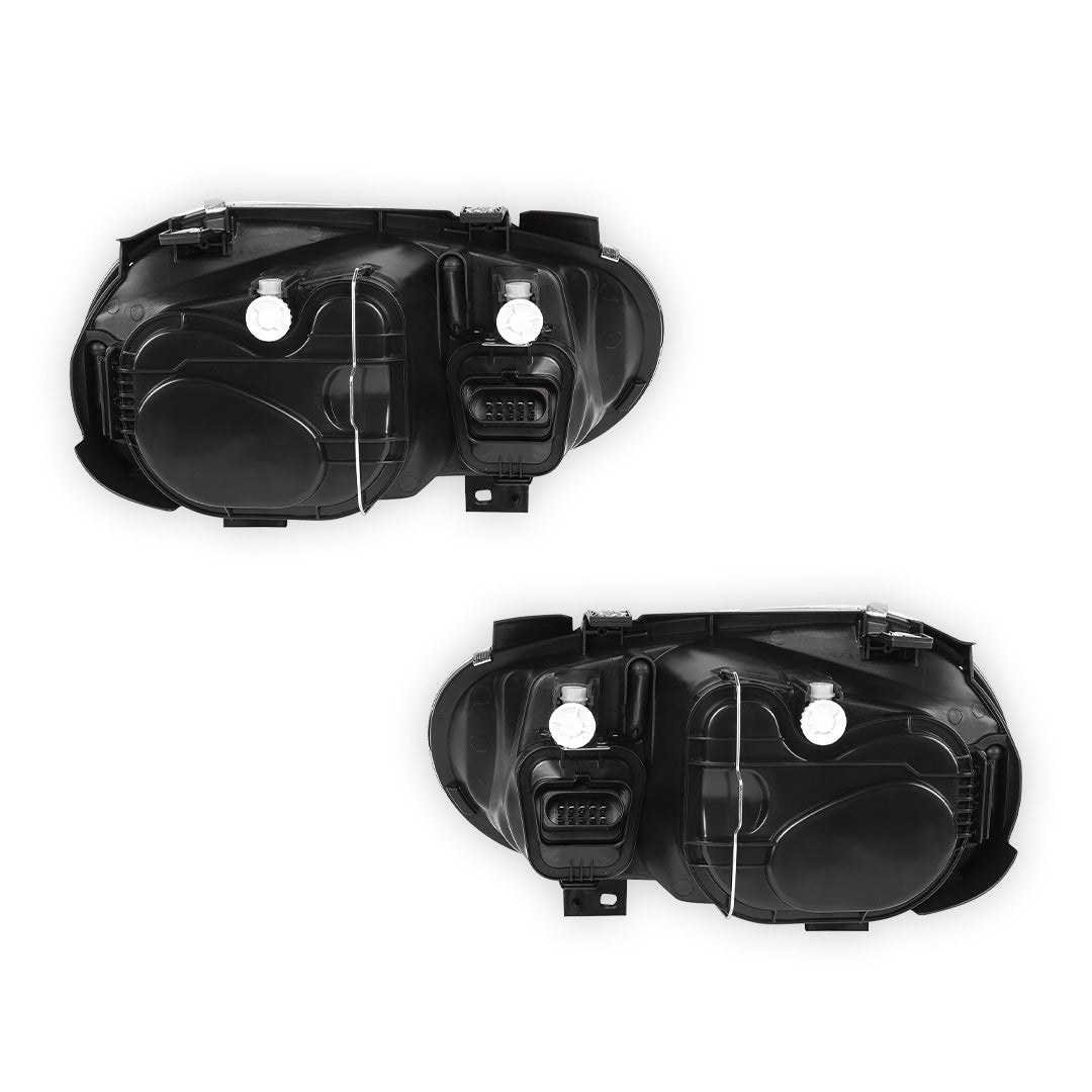 Volkswagen Golf (1999 - 2006) Replacement Headlights with Projector Fog Lamp LH + RH