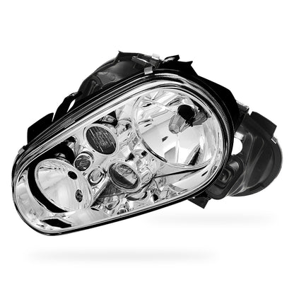 Volkswagen Golf (1999 - 2006) Replacement Headlights with Projector Fog Lamp LH + RH