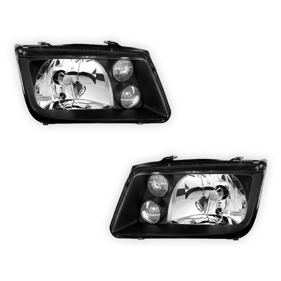 Volkswagen Jetta (1999 - 2005) Euro-Spec Replacement Headlights LH + RH