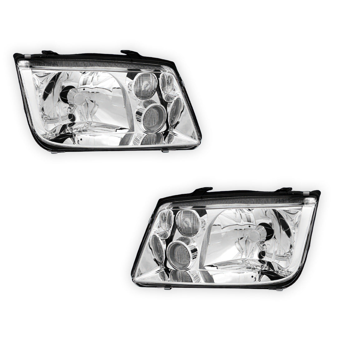 Volkswagen Jetta (1999 - 2005) Euro-Spec Replacement Headlights LH + RH