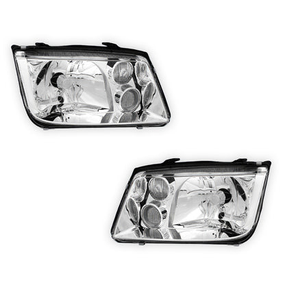 Volkswagen Jetta (1999 - 2005) Euro-Spec Replacement Headlights LH + RH