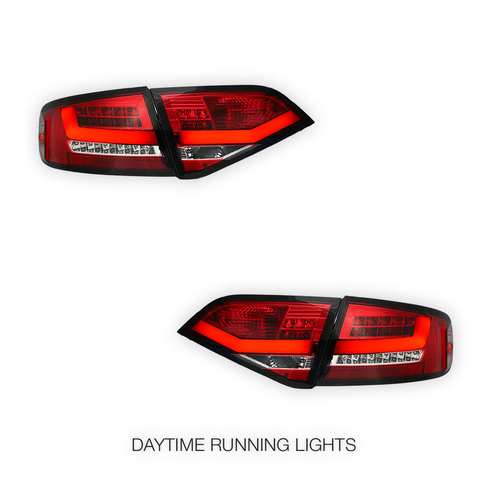 Audi A4 B8 (2008 - 2012) 3D LED Stripe Tail Lights LH + RH