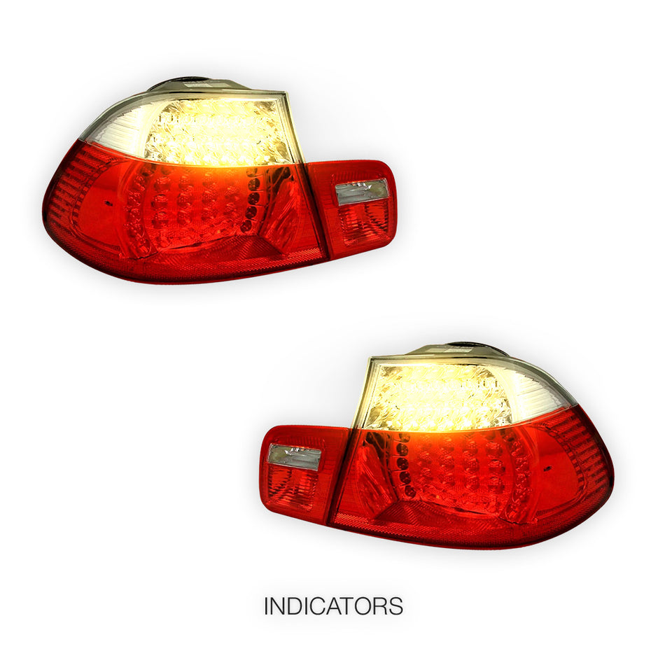 BMW 3 Series E46 (2003 - 2005) LED Tail Lights LH + RH