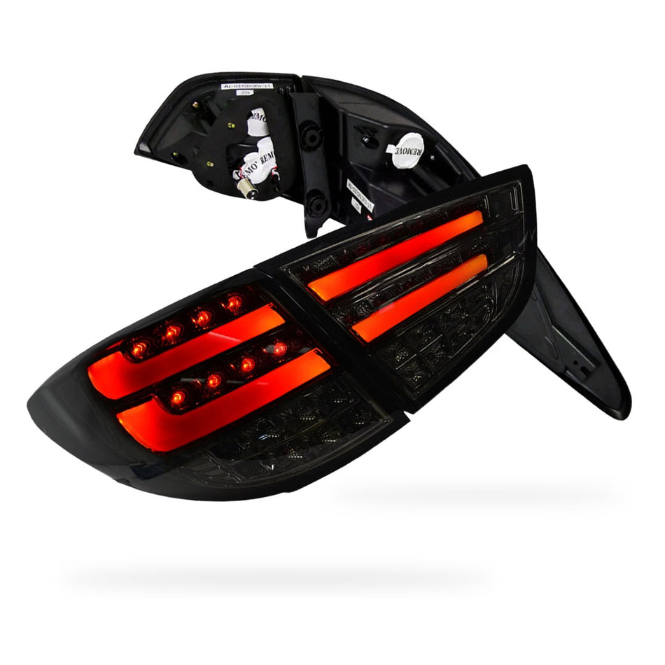 Hyundai ix35 LM (2009 - 2015) Smoked Black Full LED Tail Lights LH + RH