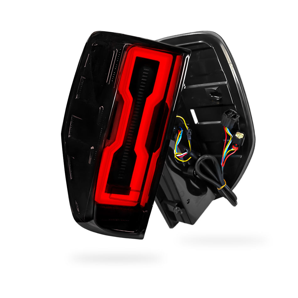 Ford Ranger PX MK1 / MK2 / MK3 (2011 - 2021) Smoked Sequential Full 3D LED Stripe Bar Tail Lights LH + RH