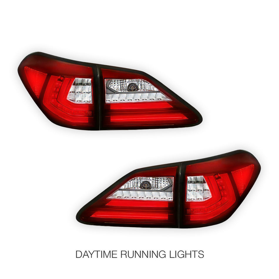 Lexus RX GSU / MCU / MHU / AGL / GGL / GYL (2008 - 2015) Sequential 3D LED Stripe Bar Tail Lights LH + RH