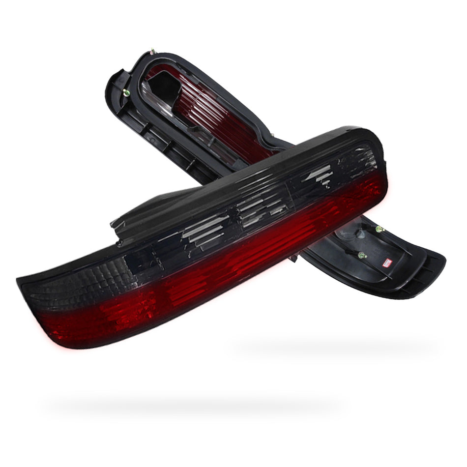 Nissan Silvia S13 (1988 - 1993) JDM Smoked Red Halogen Tail Lights LH + RH