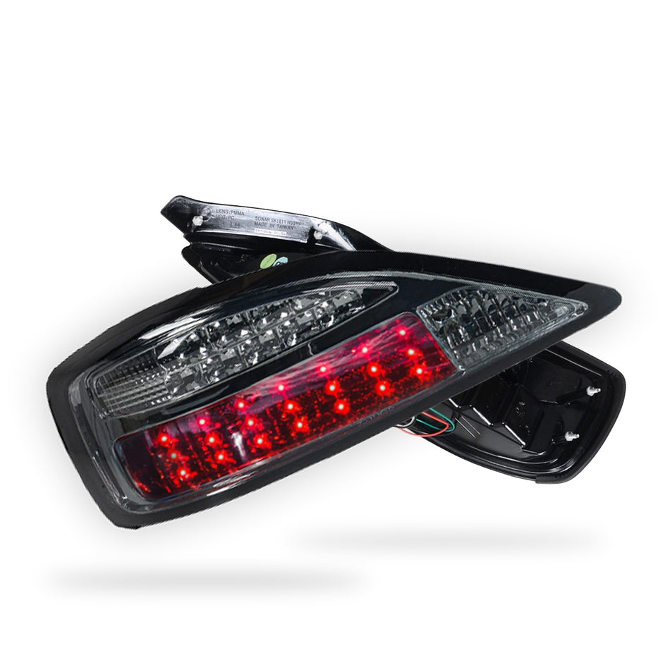 Nissan Silvia S15 (1999 - 2001) YASHIO Factory Smoked Sequential LED Tail Lights LH + RH