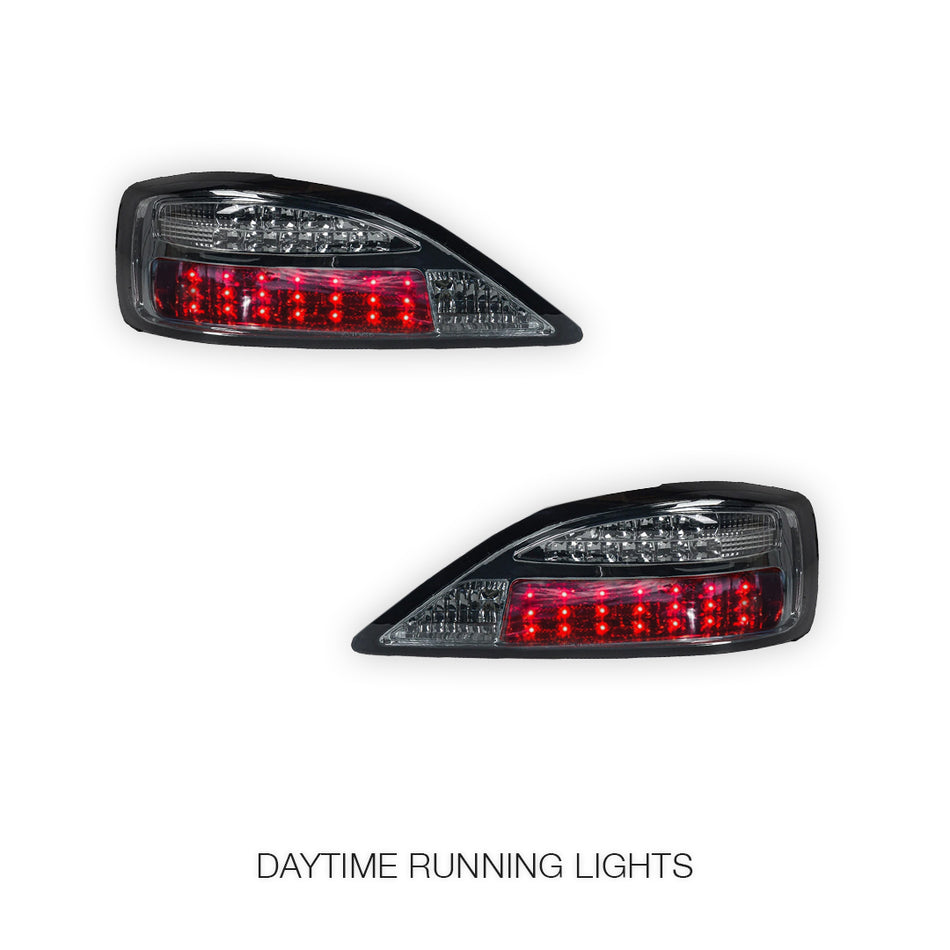 Nissan Silvia S15 (1999 - 2001) YASHIO Factory Smoked Sequential LED Tail Lights LH + RH