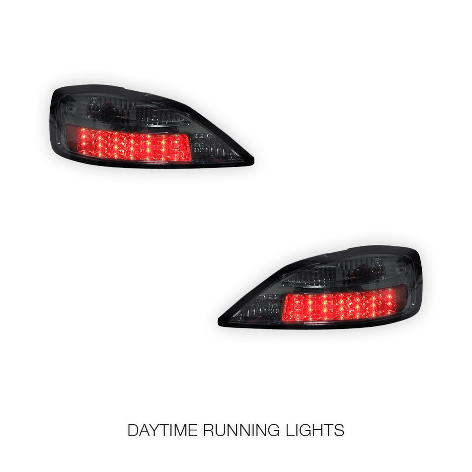 Nissan Silvia S15 (1999 - 2001) YOSHIO Style Smoked LED Tail Lights LH + RH