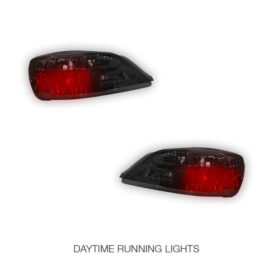 Nissan Silvia S15 (1999 - 2001) Smoked Red LED Tail Lights LH + RH