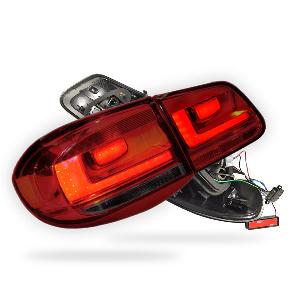 Volkswagen Tiguan N5 (2008 - 2011) Update Style LED 3D Stripe Bar Tail Lights LH + RH