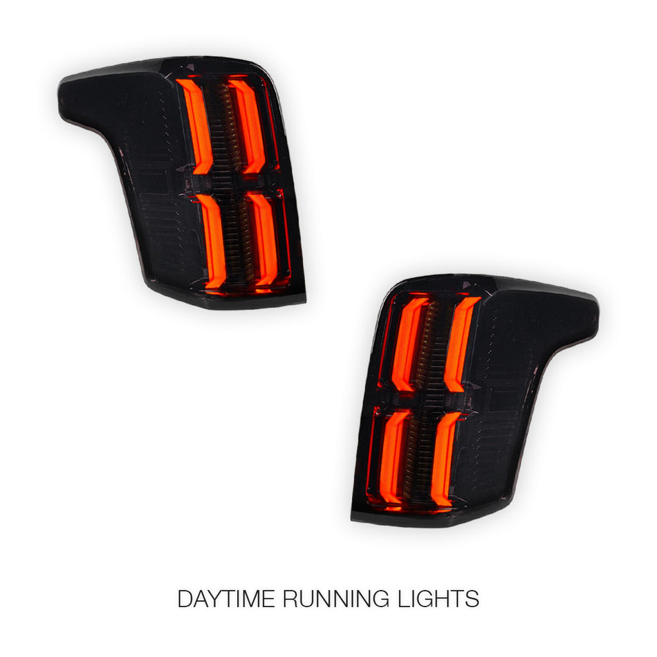 Mitsubishi Triton MQ (2015 - 2018) Smoked Sequential Full LED Tail Lights LH + RH