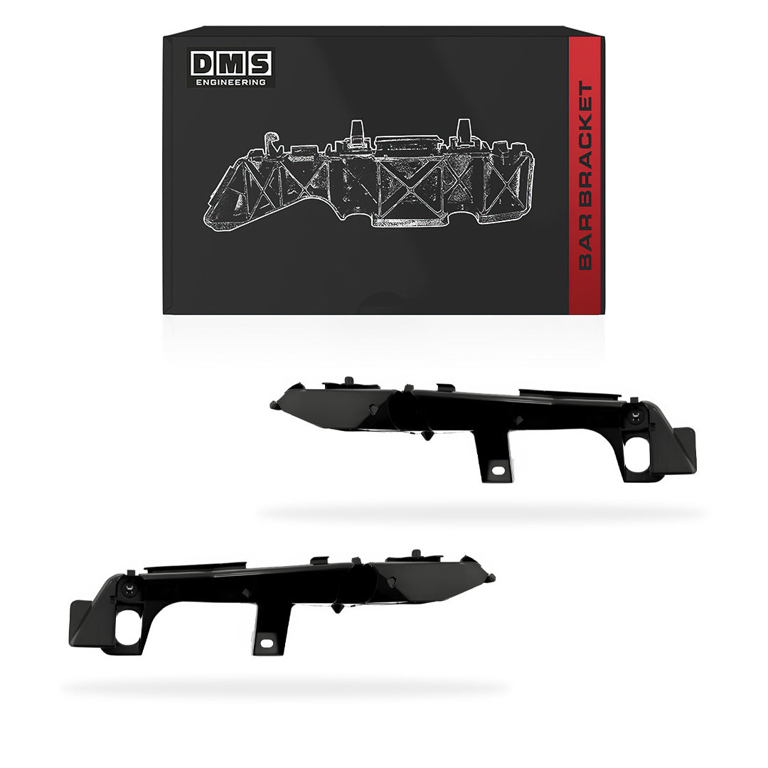 Toyota LandCruiser Prado 120 Series (2002 - 2009) Front Bar Bracket Slide with Flare Type LH + RH