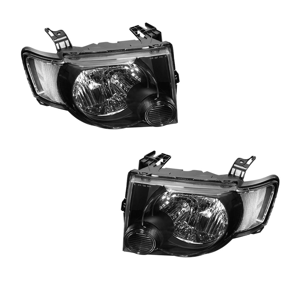 Ford Escape (2008 - 2012) Replacement Headlights LH + RH