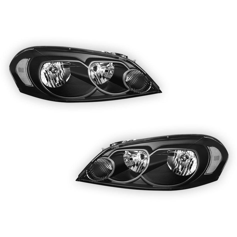 Chevrolet Monte Carlo LS / LT / LTZ (2006 - 2007) Replacement Headlights LH + RH