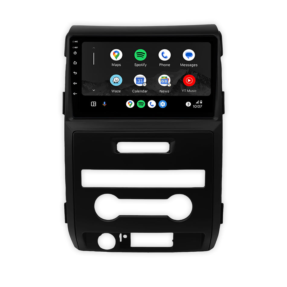Ford F-150 (2009 - 2014) 9" Wireless Android 13 Head Unit for Apple CarPlay / Android Auto