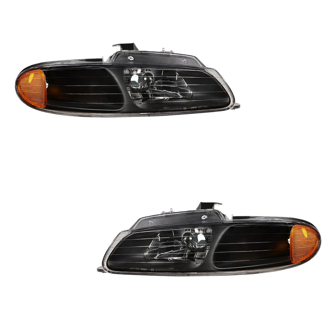 Chrysler Town & Country (1996 - 2000) Replacement Headlights LH + RH