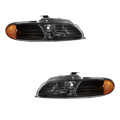 Chrysler Town & Country (1996 - 2000) Replacement Headlights LH + RH