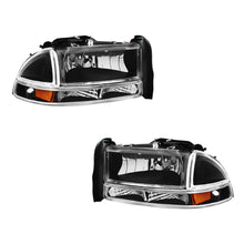 Dodge Durango (1998 - 2003) Replacement Headlights and Bumper Lights LH + RH