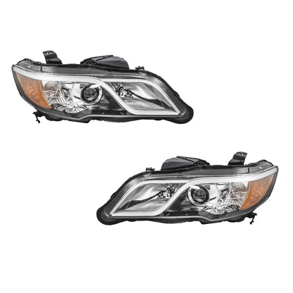 Acura RDX (2013 - 2015) Replacement Halogen Headlights LH + RH