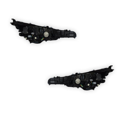 Toyota Corolla (2020 - 2024) LED DRL Black Replacement Headlights LH + RH