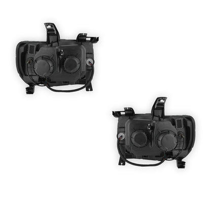 GMC Canyon All Terrain / AT4 / Denali / Elevation / Elevation Standard / SL / SLE / SLT (2015 - 2022) LED DRL Light Tube Projector Replacement Headlights LH + RH