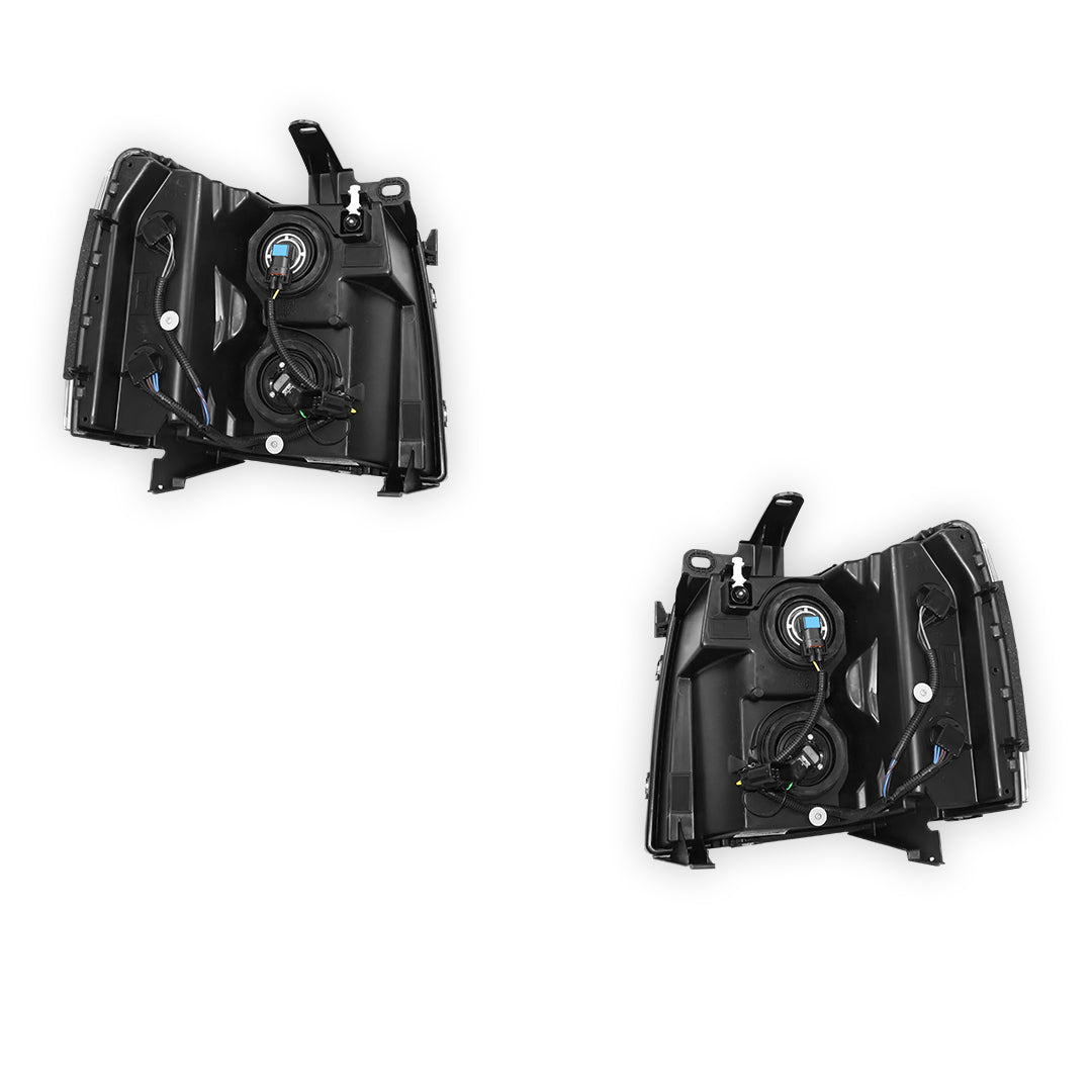 Chevrolet Silverado 2500 HD WT / LT / LTZ (2007 - 2014) Replacement Headlights LH + RH