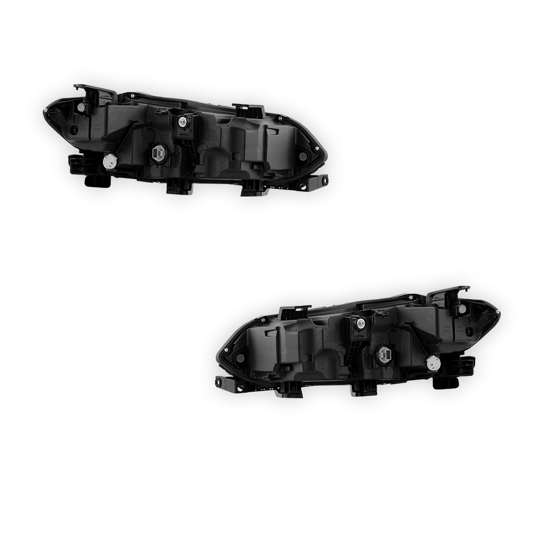 Honda Civic (2022 - 2025) Full LED Black Replacement Headlights LH + RH