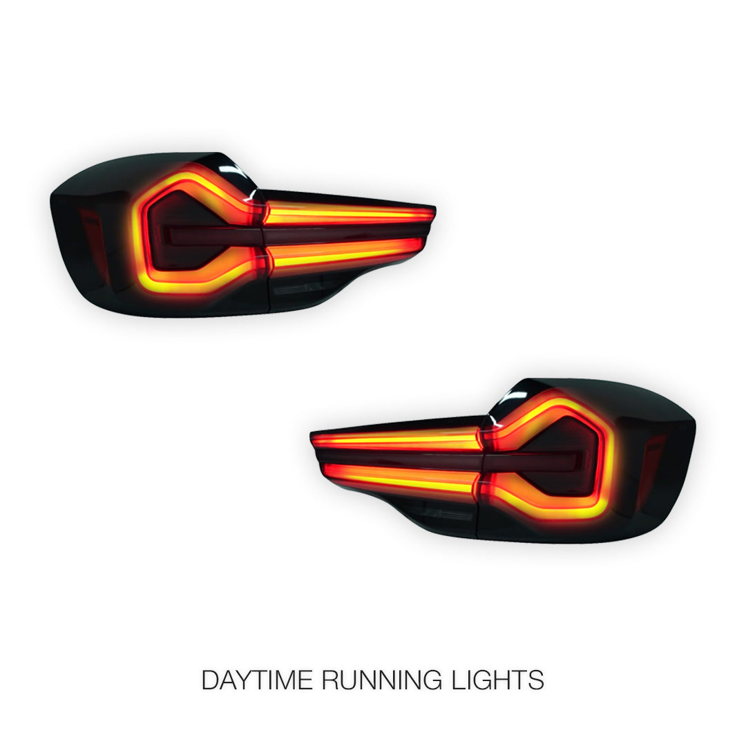 BMW X3 G01 (2018 - 2021) Black LED Inner and Outer Tail Lights LH + RH