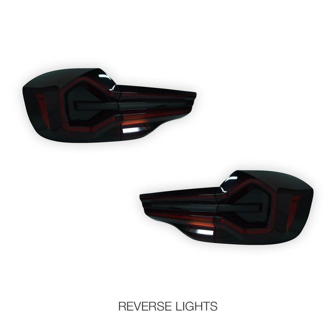 BMW X3 G01 (2018 - 2021) Black LED Inner and Outer Tail Lights LH + RH