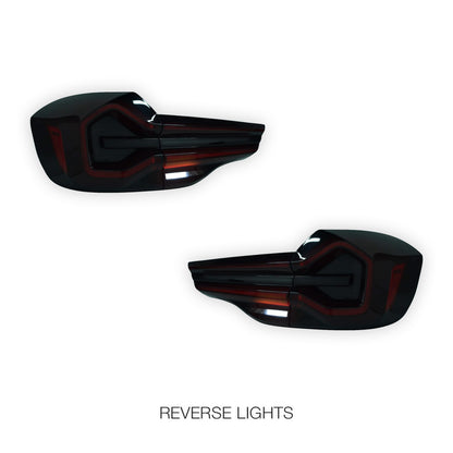 BMW X3 G01 (2018 - 2021) Black LED Inner and Outer Tail Lights LH + RH