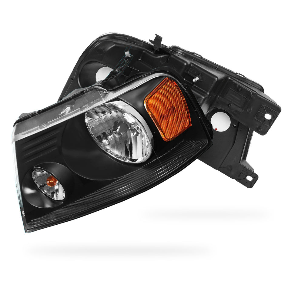 Lincoln Mark LT (2006 - 2008) Replacement Headlights LH + RH