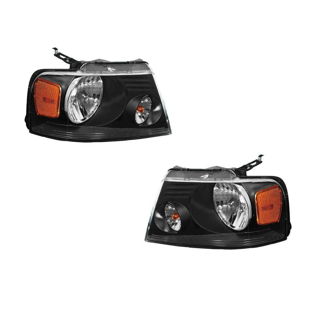 Lincoln Mark LT (2006 - 2008) Replacement Headlights LH + RH
