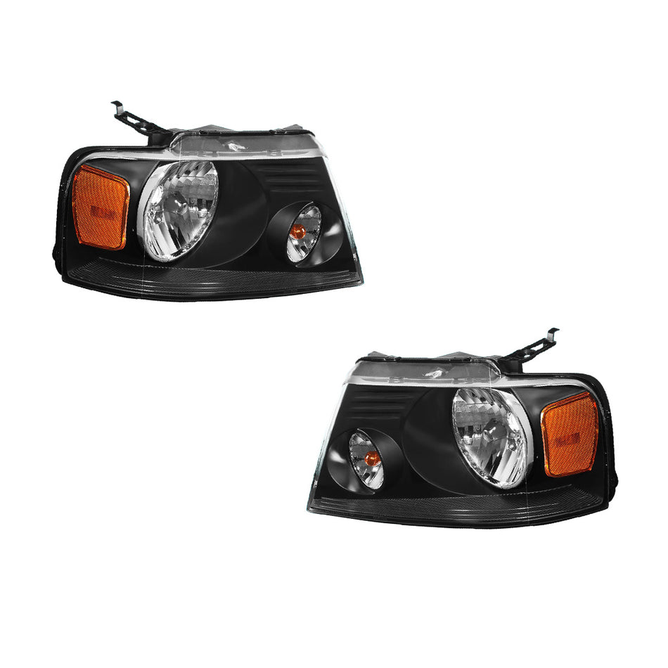 Lincoln Mark LT (2006 - 2008) Replacement Headlights LH + RH