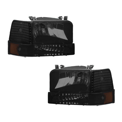 Ford F-150 (1992 - 1996) Replacement Headlights and Bumper Lights LH + RH