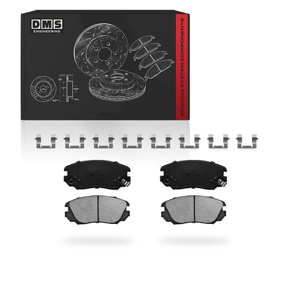 Buick Regal Premium / GS (2013 - 2017) Front and Rear Standard Brake Rotors and Brake Pads LH + RH