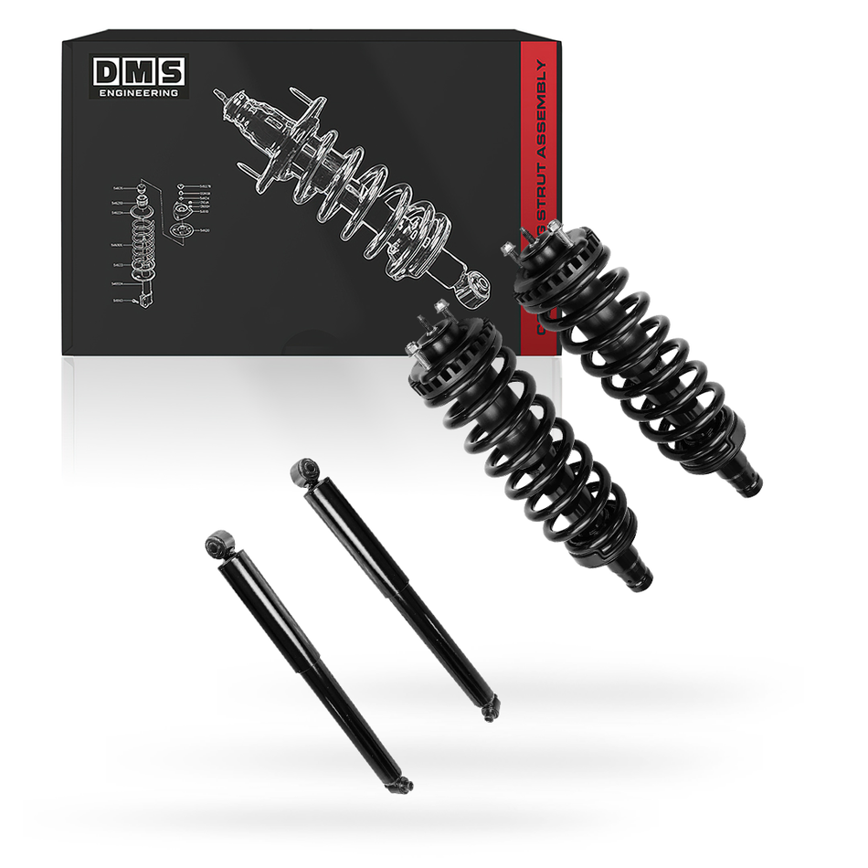 Buick Rainier CXL / CXL Plus / CXL V8 (2004-2007) Front & Rear Shock Absorbers and Struts LH + RH
