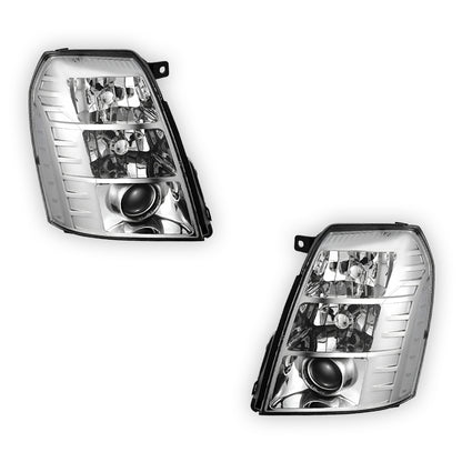 Cadillac Escalade ESV Luxury / Platinum / Premium (2007 - 2014) Replacement Headlights LH + RH