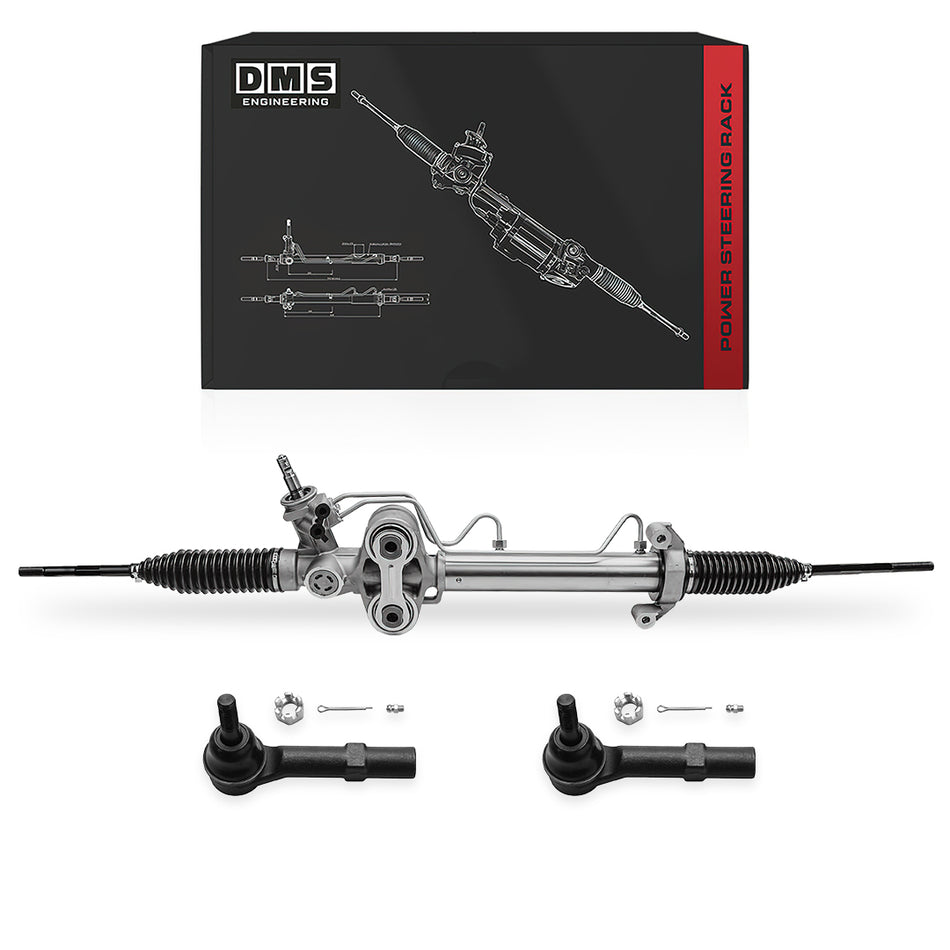 Chevrolet Silverado 1500 (2007 - 2013) Power Steering Rack + Outer Tie Rods