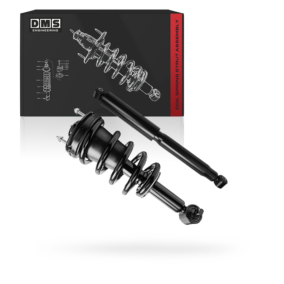 GMC Yukon SLT / Denali / Hybrid (2007-2014) Front & Rear Shock Absorbers and Struts LH + RH