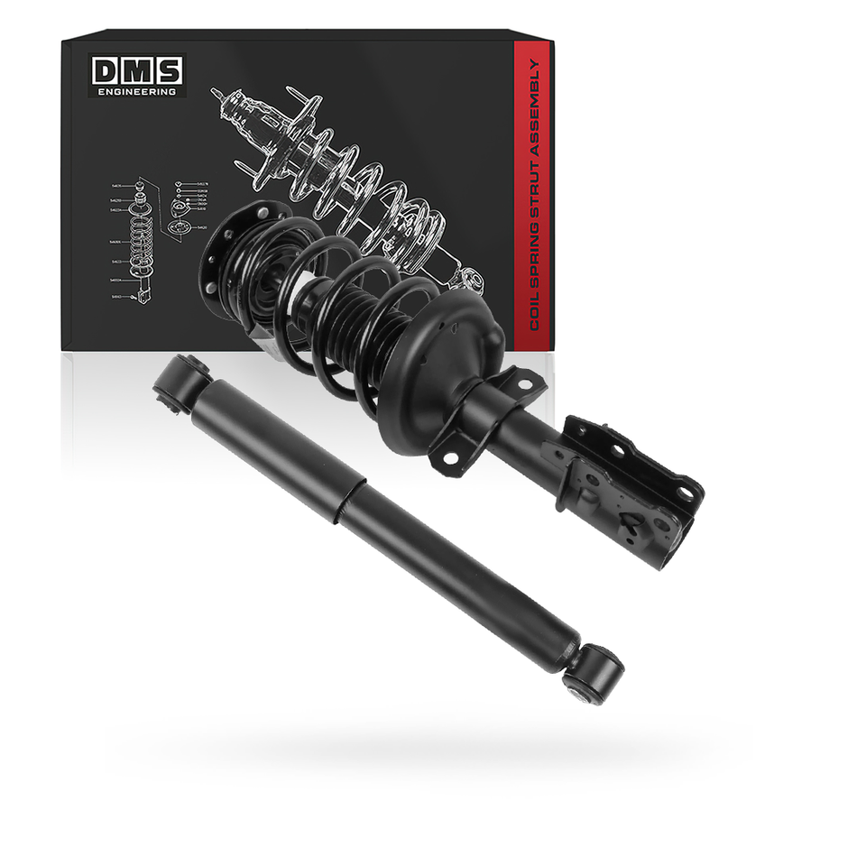Pontiac G5 (2007-2009) Front & Rear Shock Absorbers LH + RH